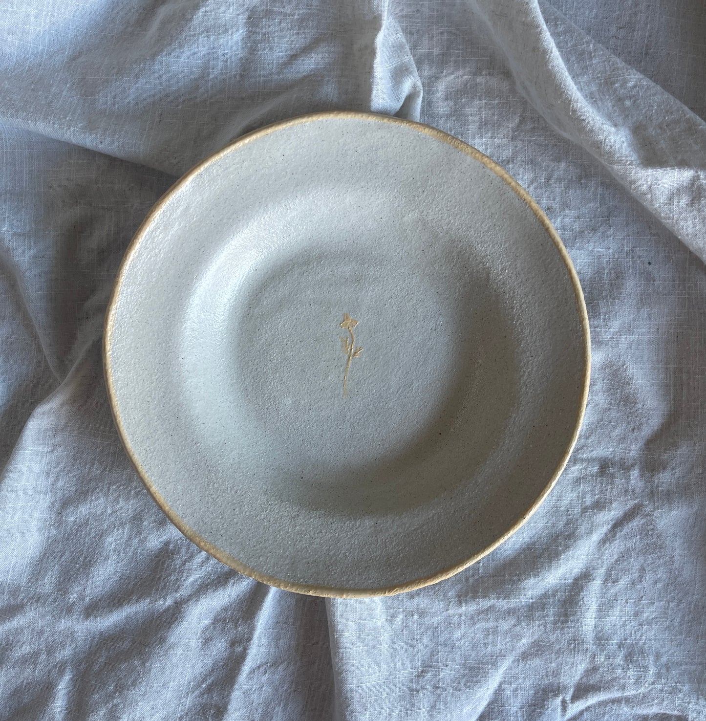 Floral pasta bowls