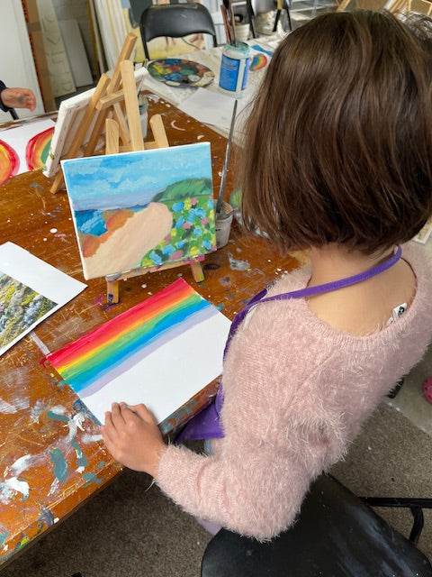 School holiday workshop - Landscape painting - Wed Oct 8