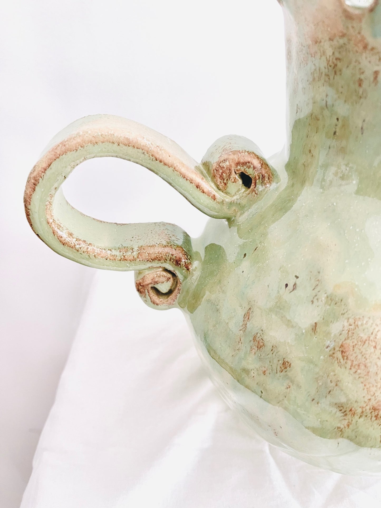 Hand built ceramic vase