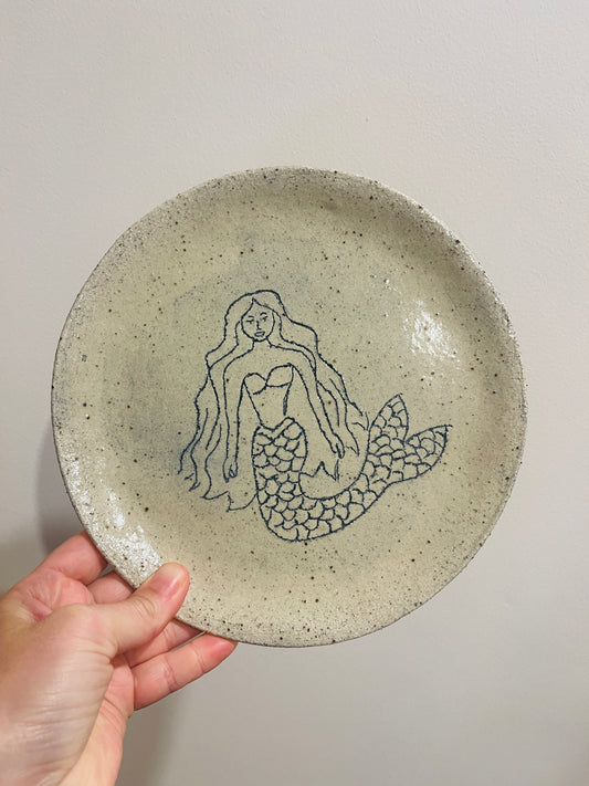 School holiday workshop - Ceramic mermaid plates - Tuesday Oct 7