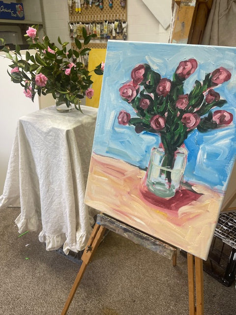 Kids holiday workshop: Still Life Painting. Tuesday July 2